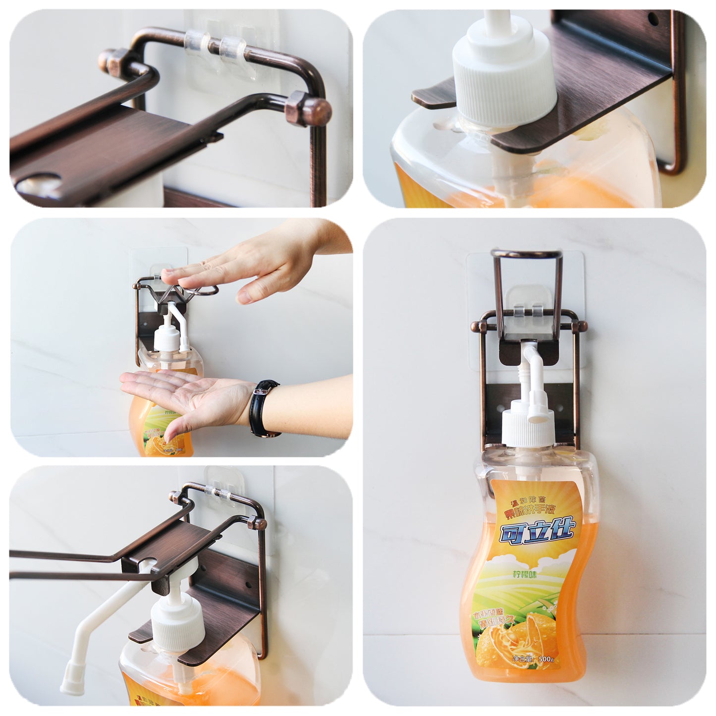 stainless steel elbow soap dispenser WT2692C