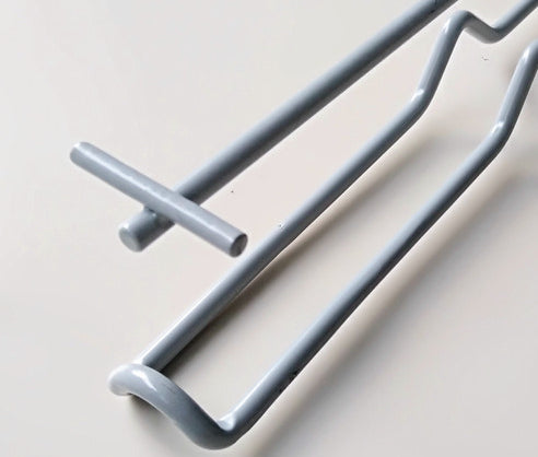 EGBXX13 double wire hook for squre tube with price holder