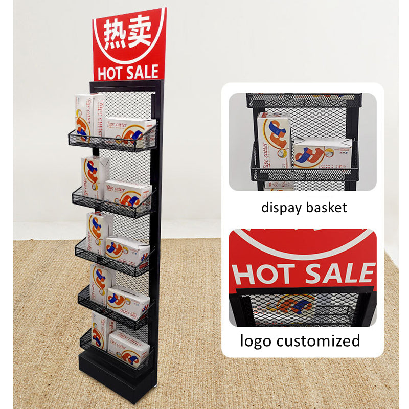 single sided cosmetic display shelf EGDS10