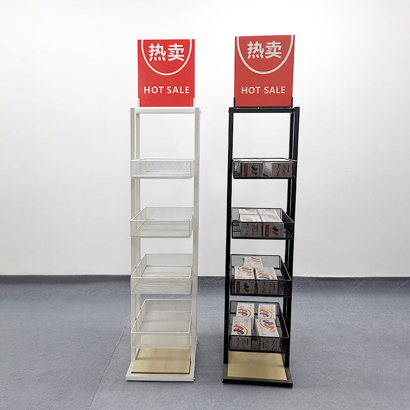 double sided cosmetic display shelf EGDS11