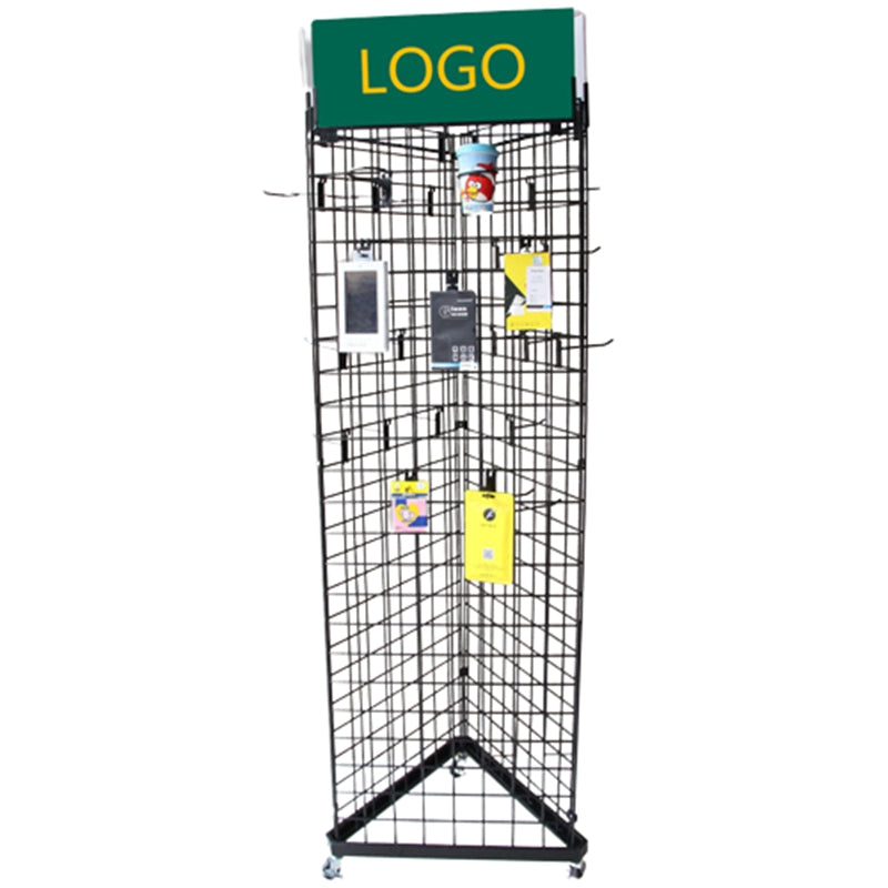 3 sided gridwall shelf EGDS24