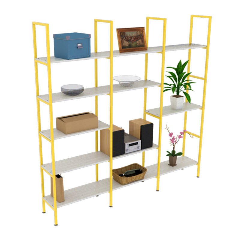 wood and steel display shelf EGDS292