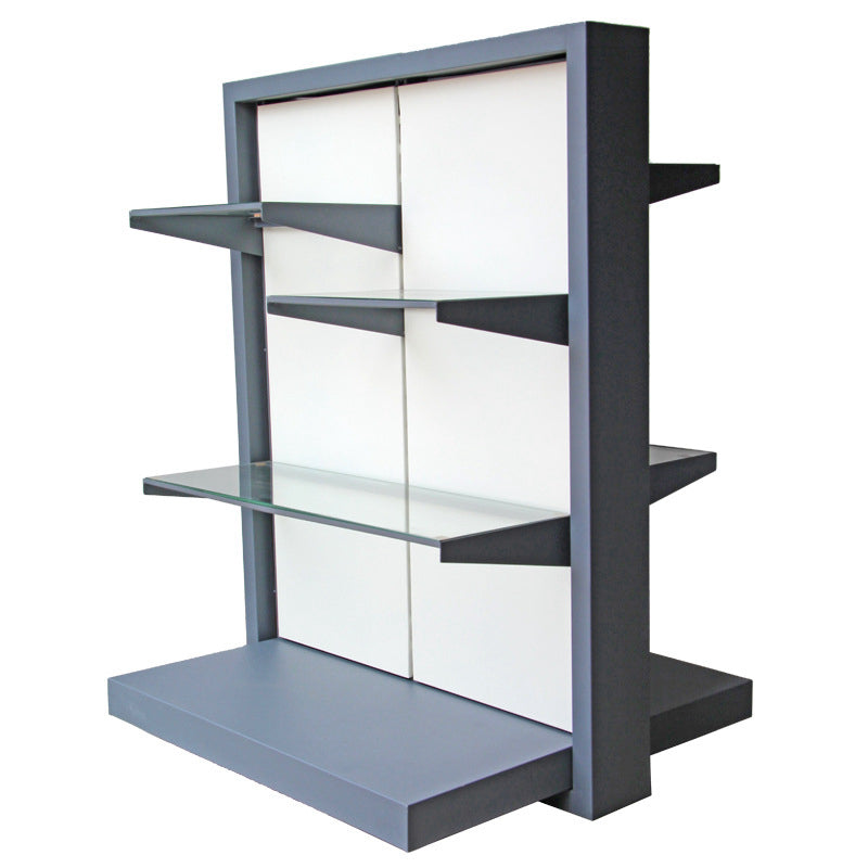 steel and glass display shelf EGDS323