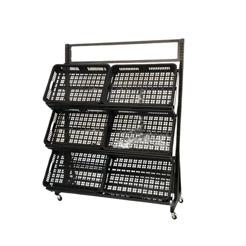 grocery fruit vegetable diplays basket stand EGDS326