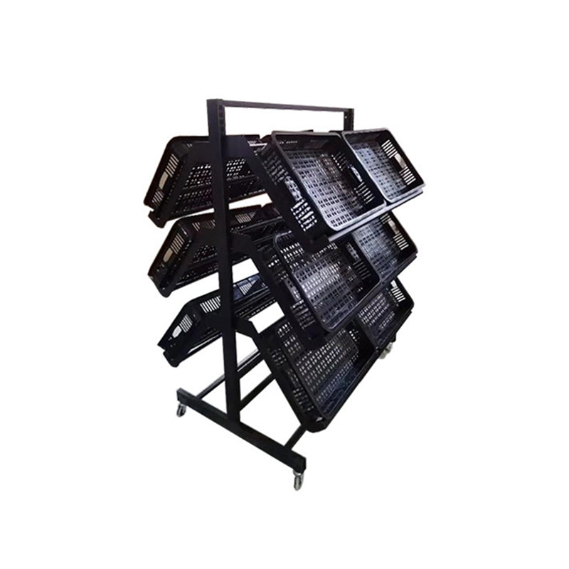 grocery fruit vegetable diplays basket stand EGDS326