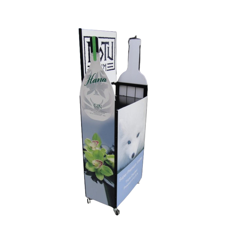 wine promotion display stand EGDS331