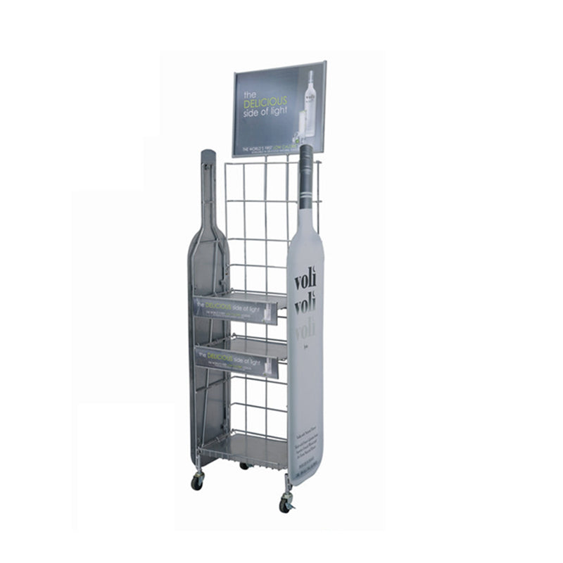 wine promotion display stand EGDS331