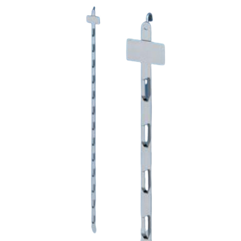 Metal Clip Strip with Header,13 hooks