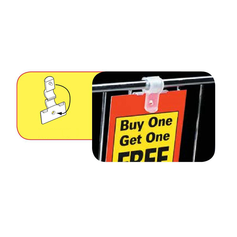 Hanging ad. label holder EGPH05
