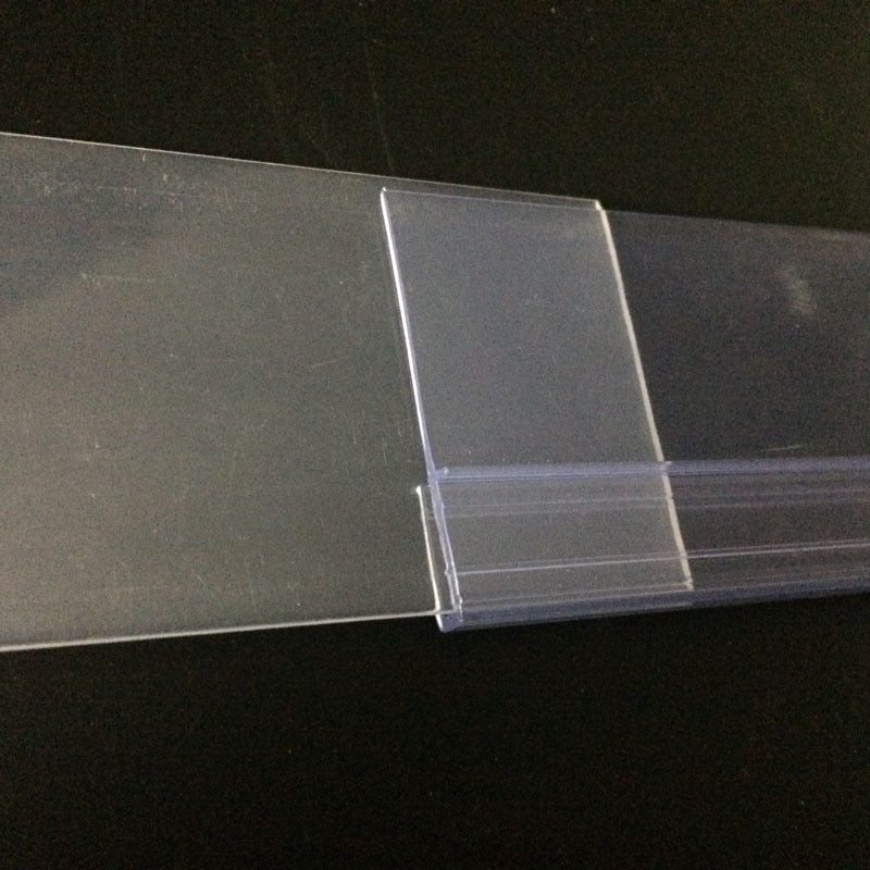 transparent PVC price label data strip EGPH11