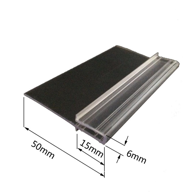 transparent PVC price label data strip EGPH11