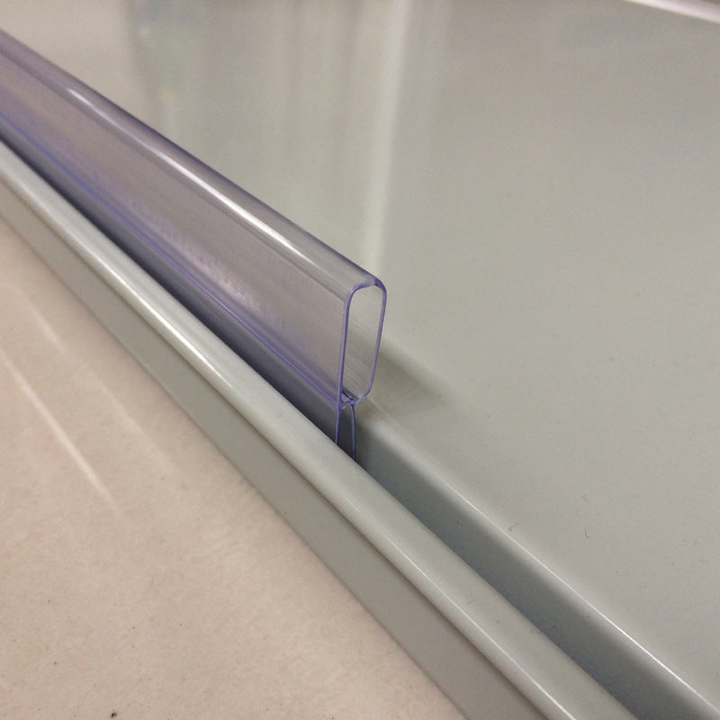 supermarket shelf front PVC fence EGPH12