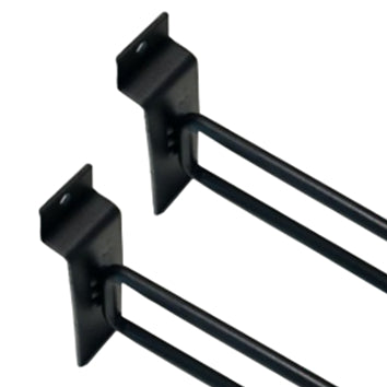 EGSWXX03 single wire hook for slatwall with price holder