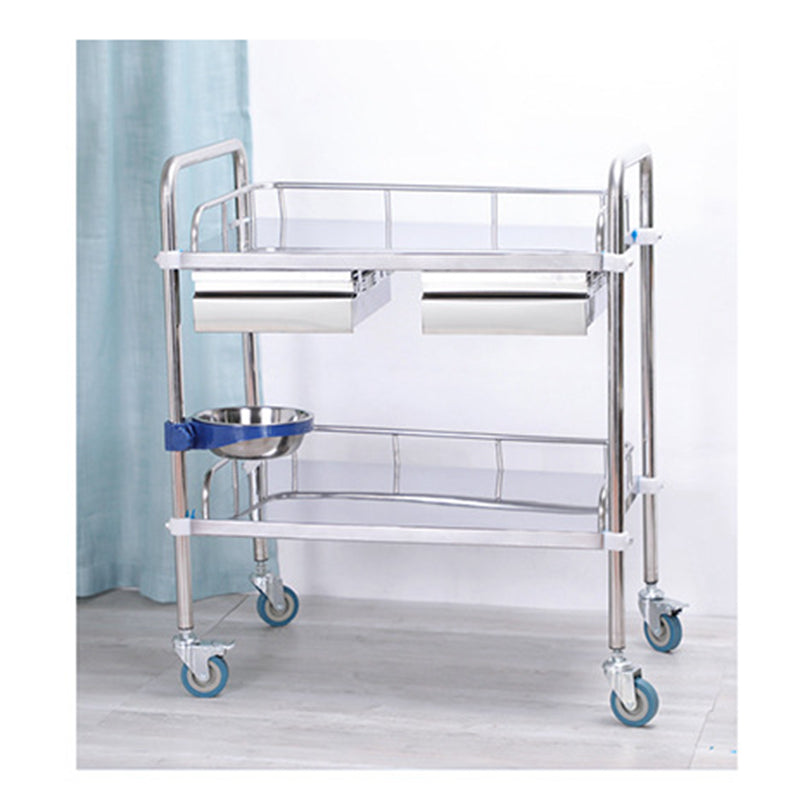 2 tier hospital trolley EGTR07