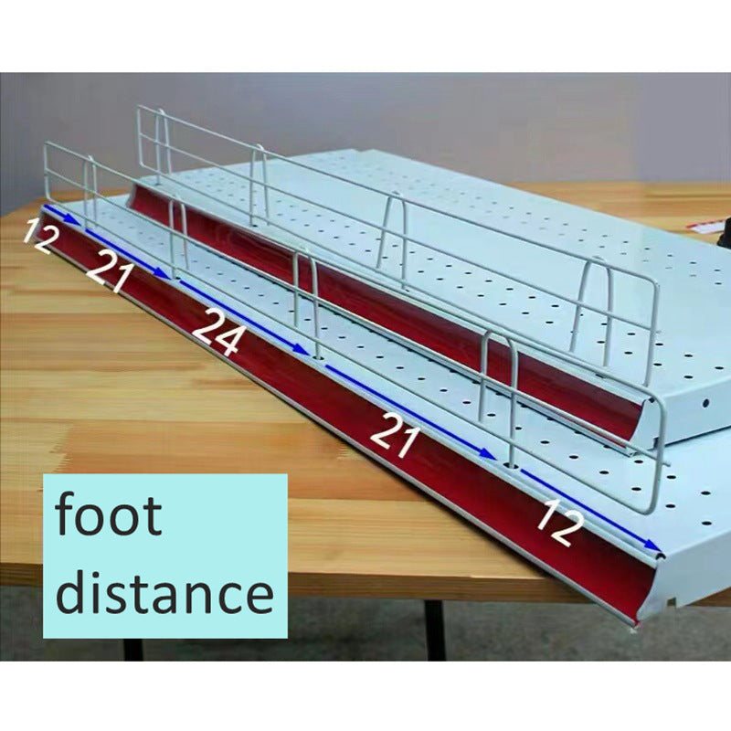 Supermarket shelf wire front guardrail fence EGWBW04