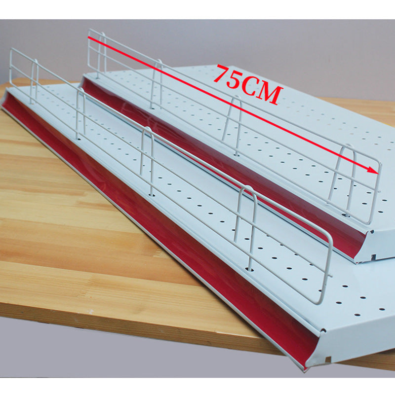 Supermarket shelf wire front guardrail fence EGWBW04