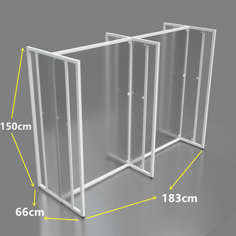1500mm wood and steel island rack EGWS08