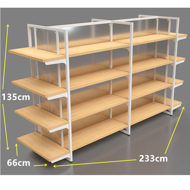 1350mm wood and steel island rack EGWS16