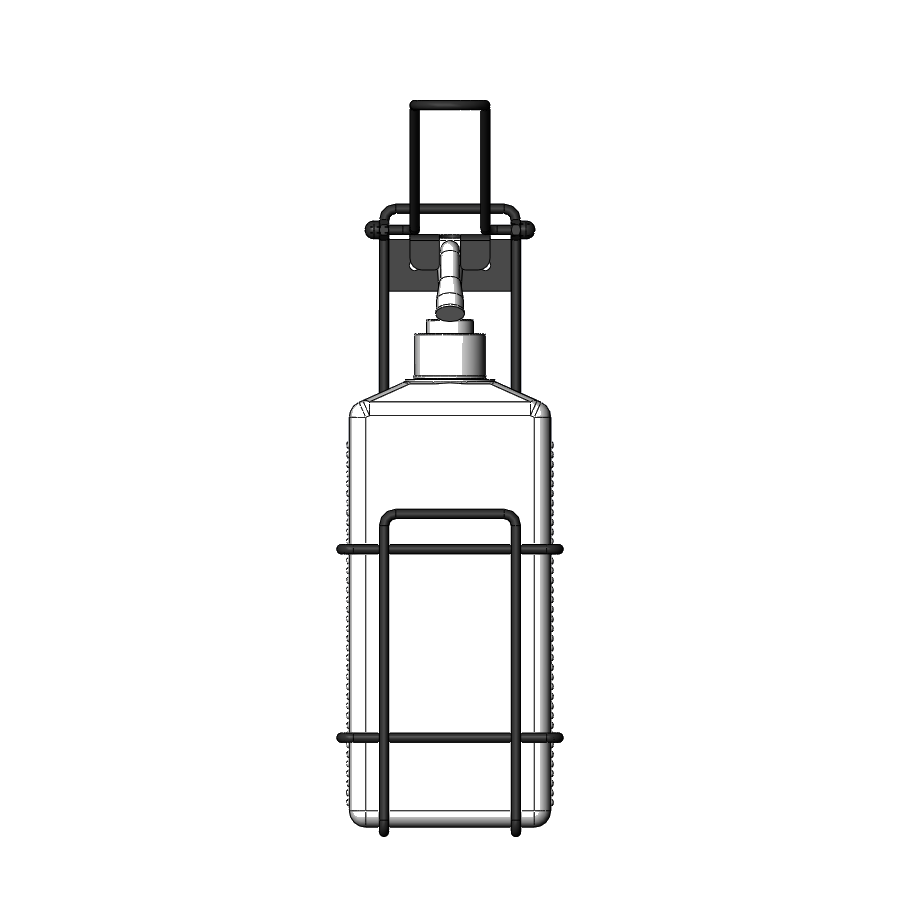 stainless steel elbow soap dispenser WT2692A
