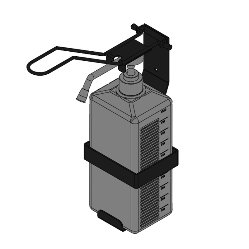 stainless steel elbow soap dispenser WT2692B