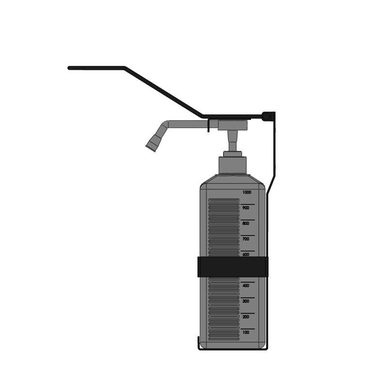 stainless steel elbow soap dispenser WT2692B