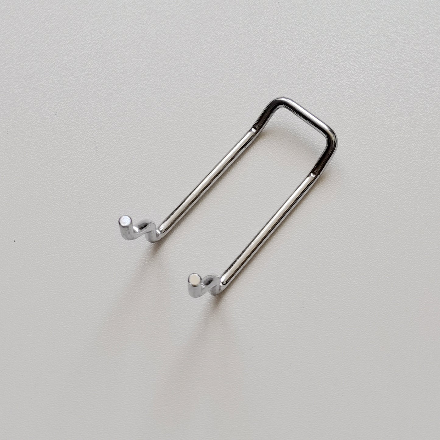 Pegboard double wire hook