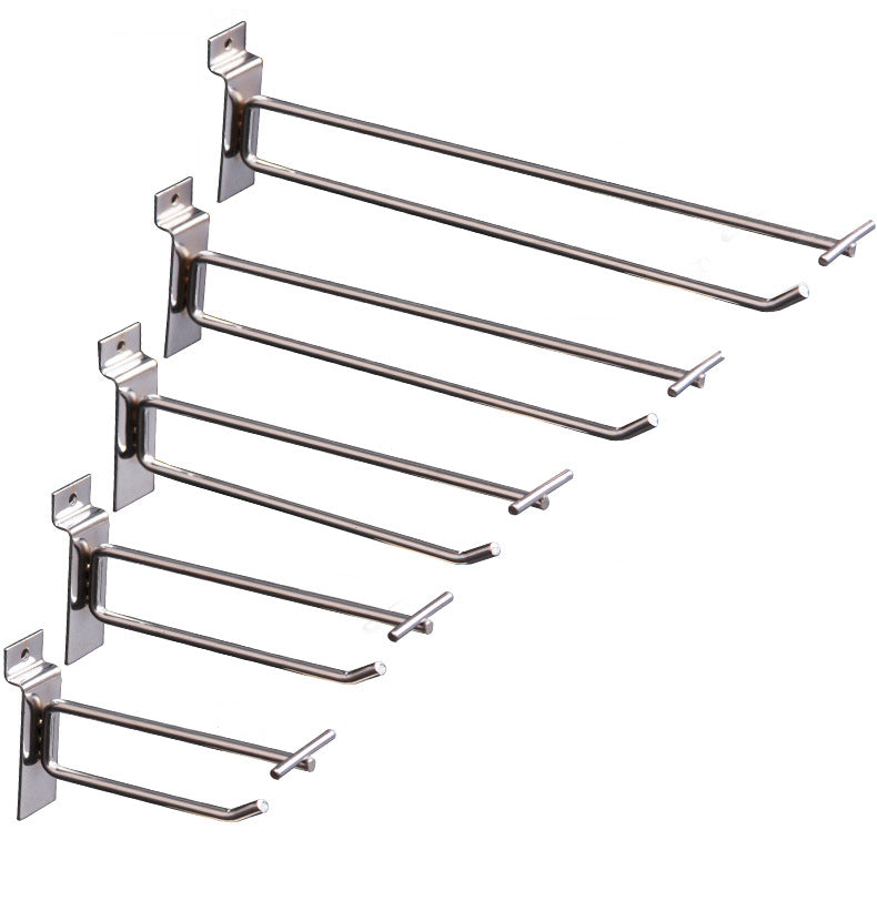 Slatwall Hook 10cm with price holder