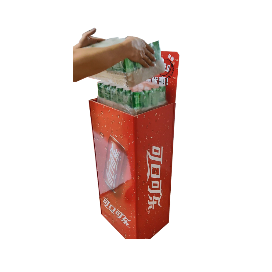 Spring Loaded Coke Verital Dispenser