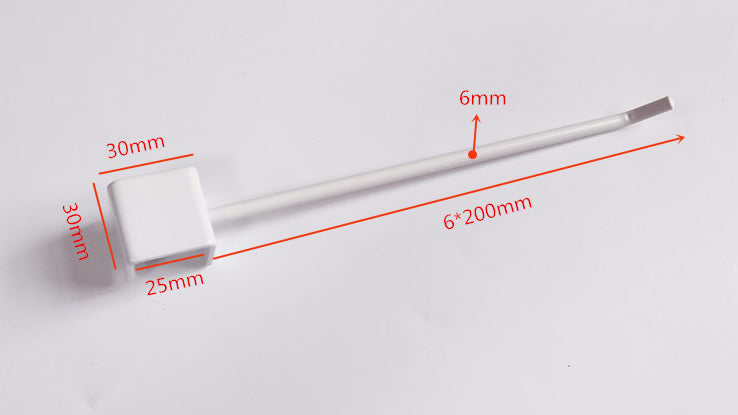 Gancho simple EGBXX04 para carril de 25 mm