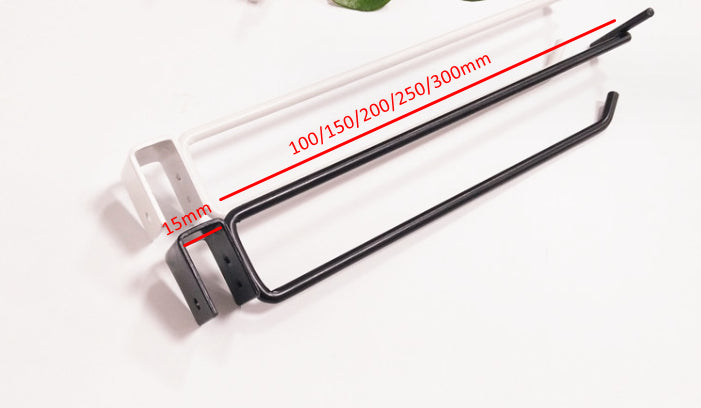 EGBXX05 Gancho simple de alambre de 6 mm para riel de 15 mm con portaprecios