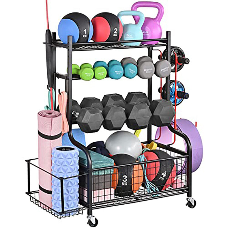 yoga mat fitness equipment storage shelf EGDS22