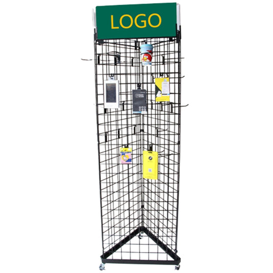 3 sided gridwall shelf EGDS24