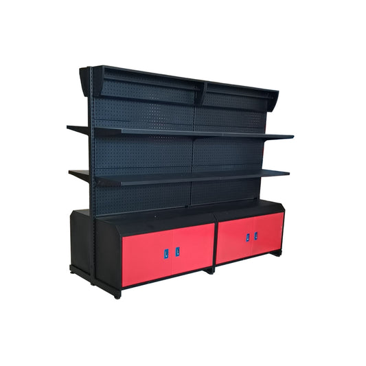 snack display shelf with cabinet EGDS274