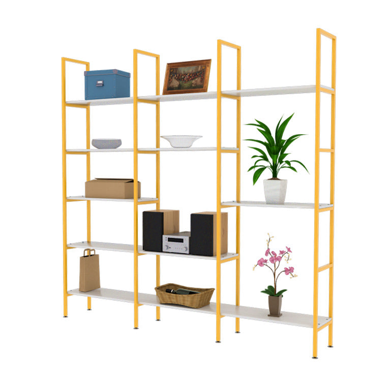 wood and steel display shelf EGDS292