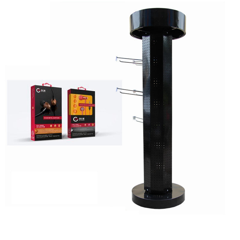 Hexahedron rotating display stand EGDS301