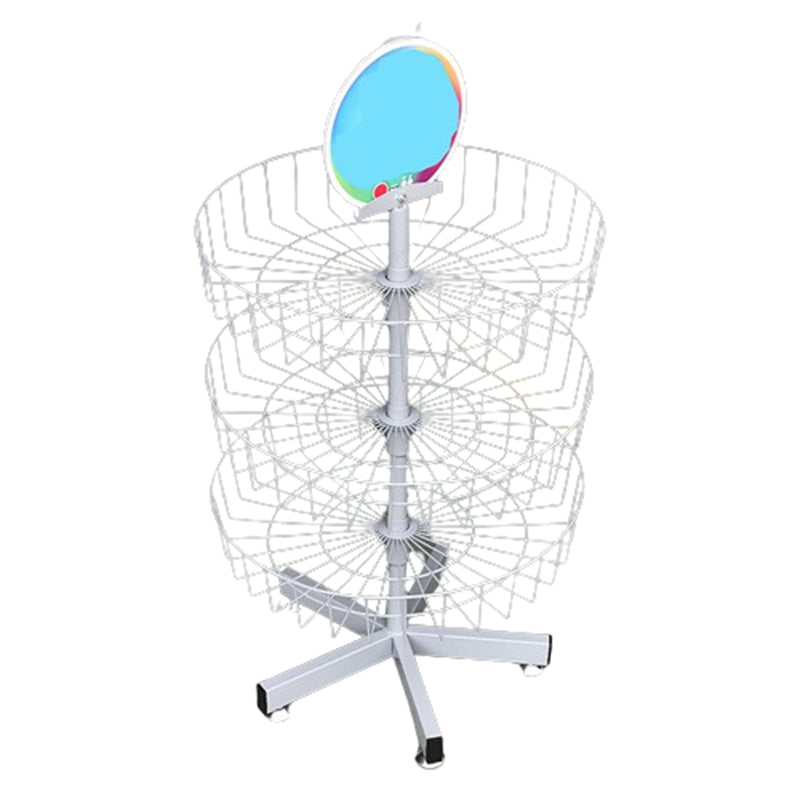 toy display rotating basket stand EGDS319