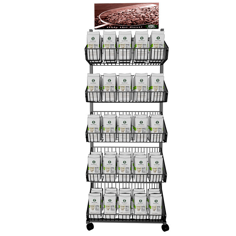 milk beverage display stand EGDS338