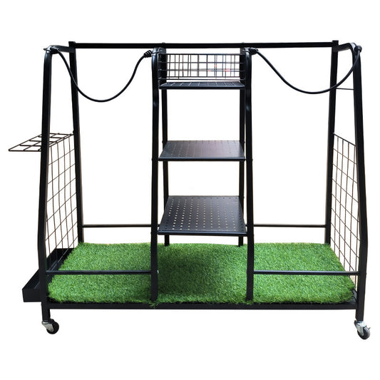 golf bag club storage shelf EGDS36