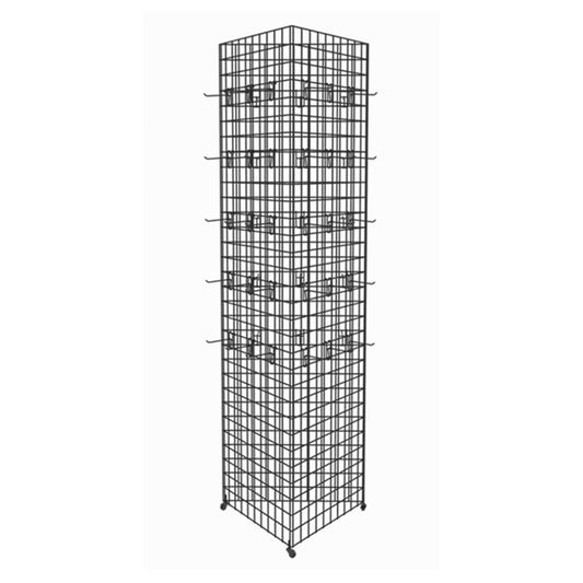 3 sided gridwall shelf EGDS96