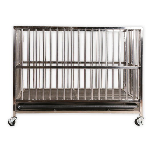 stainless steel foldable dog cage EGP02