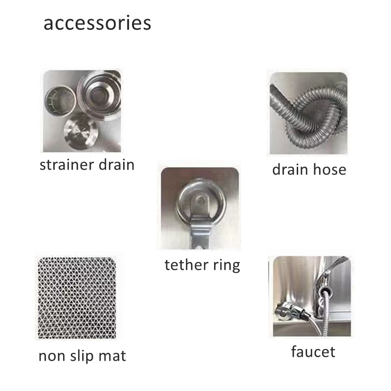 stainless steel Pet bathing tub EGP11