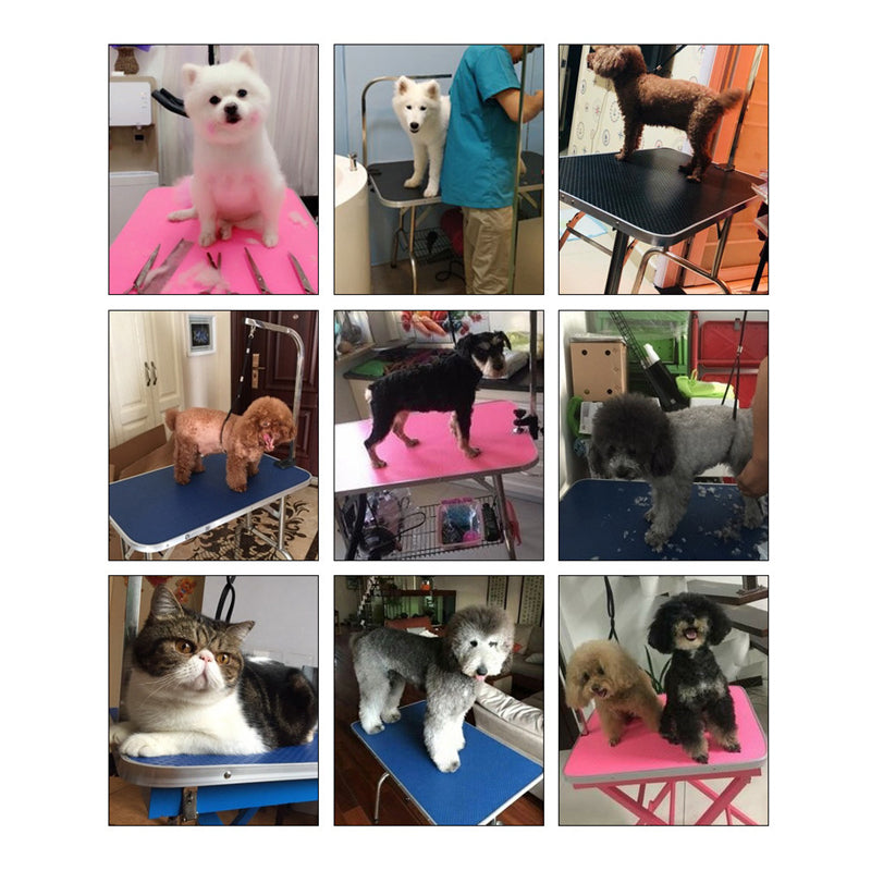 Veterinary Adjustable Large Size Manual Pet Grooming Table EGP17