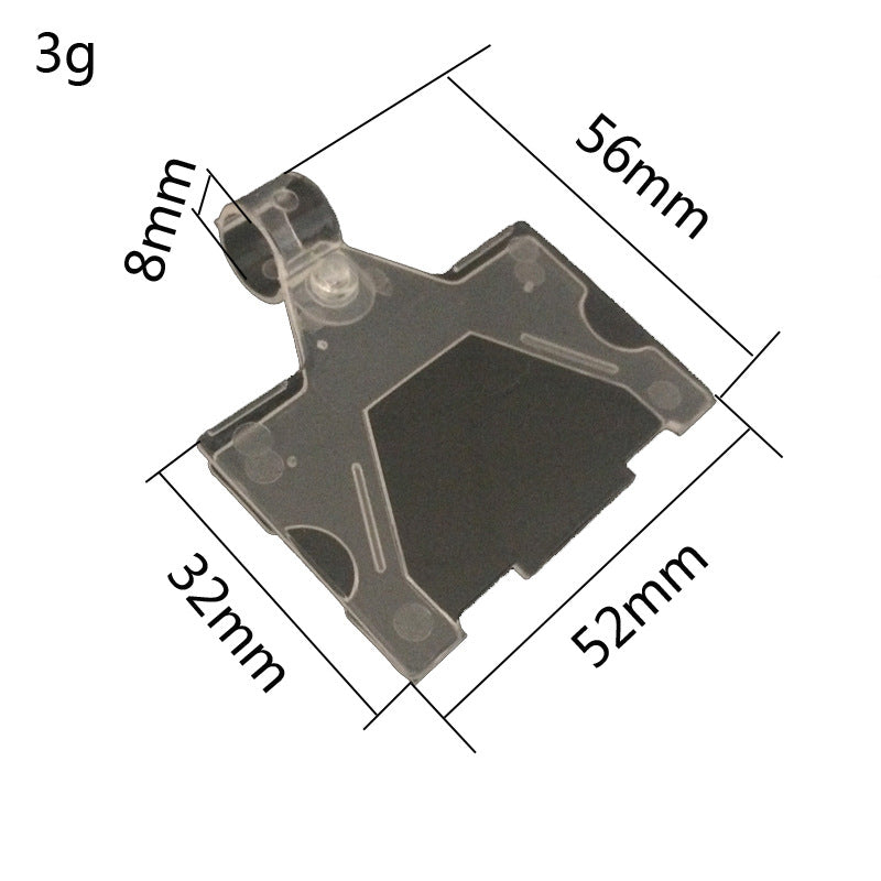 supermarket plastic swing price tag holder EGPH01