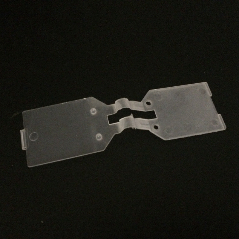 Clear Swing Tag Euro Hook price holder EGPH06