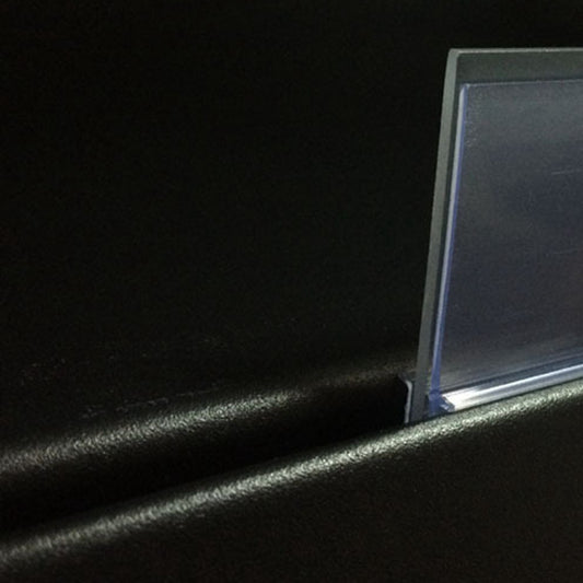 transparent PVC price label data strip EGPH11