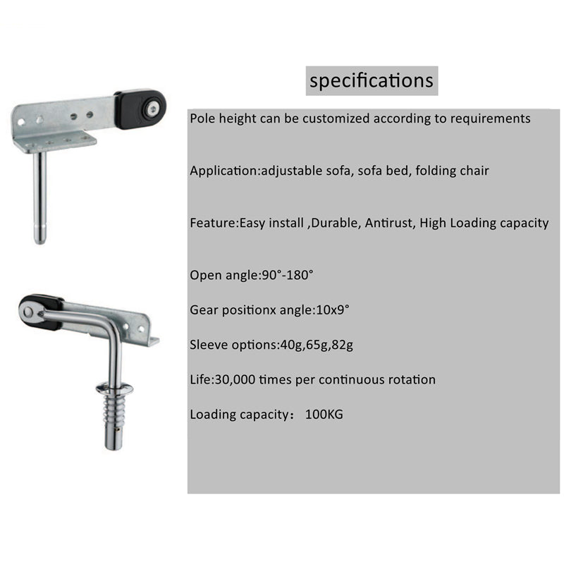 adjustable sofa headrest hinges EGWG06