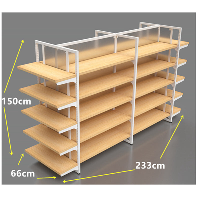 1500mm wood and steel island rack  EGWS08