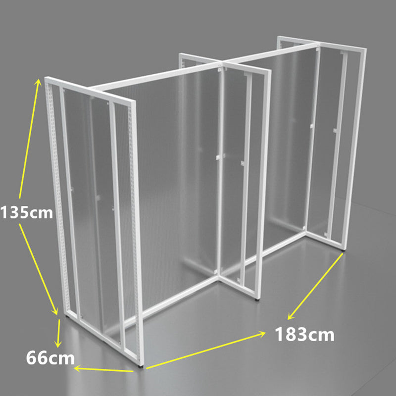 1350mm wood and steel island rack EGWS12