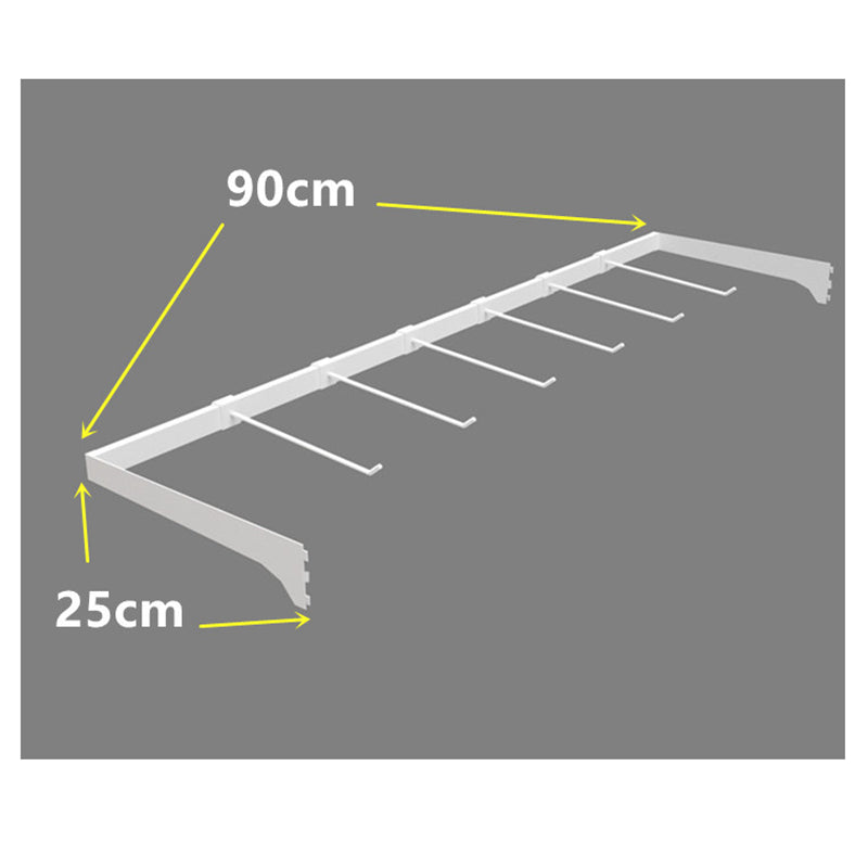 1500mm wood and steel island rack EGWS04
