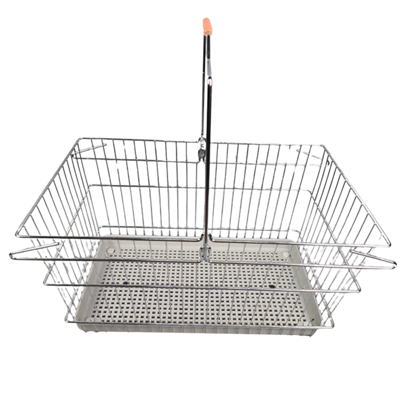 Single handle wire basket
